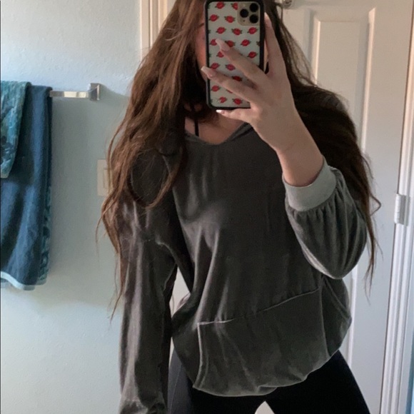 velvet hoodie - Picture 2 of 3